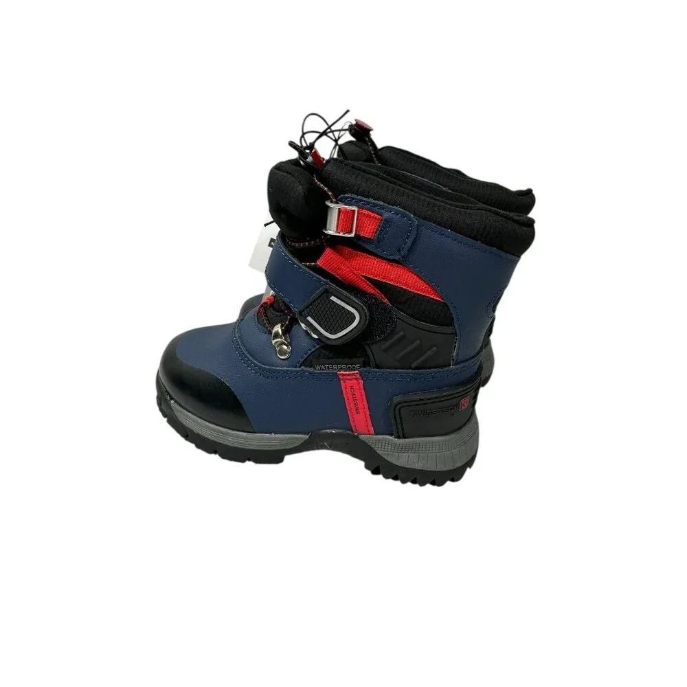 3M thinsulate toddler leather memory foam winter snow boots size 8‎